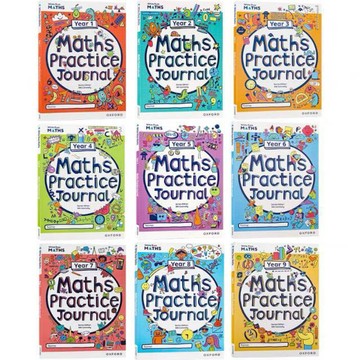 【查德書境】正版 牛津白玫瑰數學 Oxford White Rose Maths Practice Journal