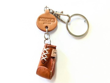 真皮鑰匙圈 拳擊手套 日本製造 職人手作 VANCA CRAFT
