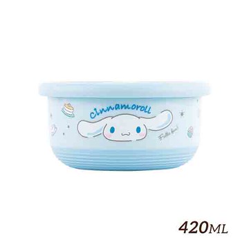 HOUSUXI不鏽鋼雙層隔熱碗420ml-大耳狗