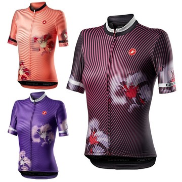 CASTELLI PRIMAVERA JERSEY 女生款 運動騎行短袖車衣