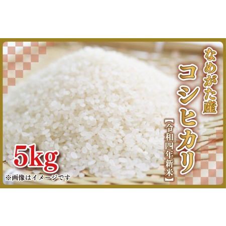 ふるさと納税 CA-3 なめがた産　コシヒカリ　5kg 茨城県行方市