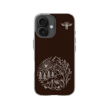 iPhone 16 Clear 透明 - KID - 戶外野營森林村