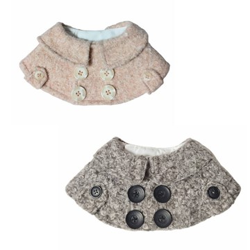 披肩領圍 - 泰迪熊毛 (2色)