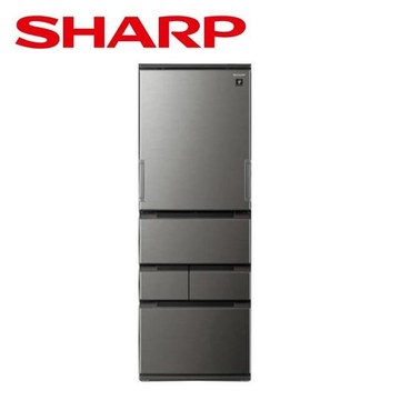 SHARP 504L《變頻-五門》左右開任意門冰箱〈尊爵灰〉SJ-MW51KT-H