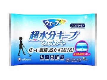 unicharm wave ultra-moisture keep the wet sheet