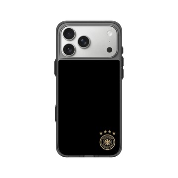 iPhone 17 Pro Max Clear (相機按鈕) 酷墨灰 - Deutscher Fußball-Bund - Logo - 小號