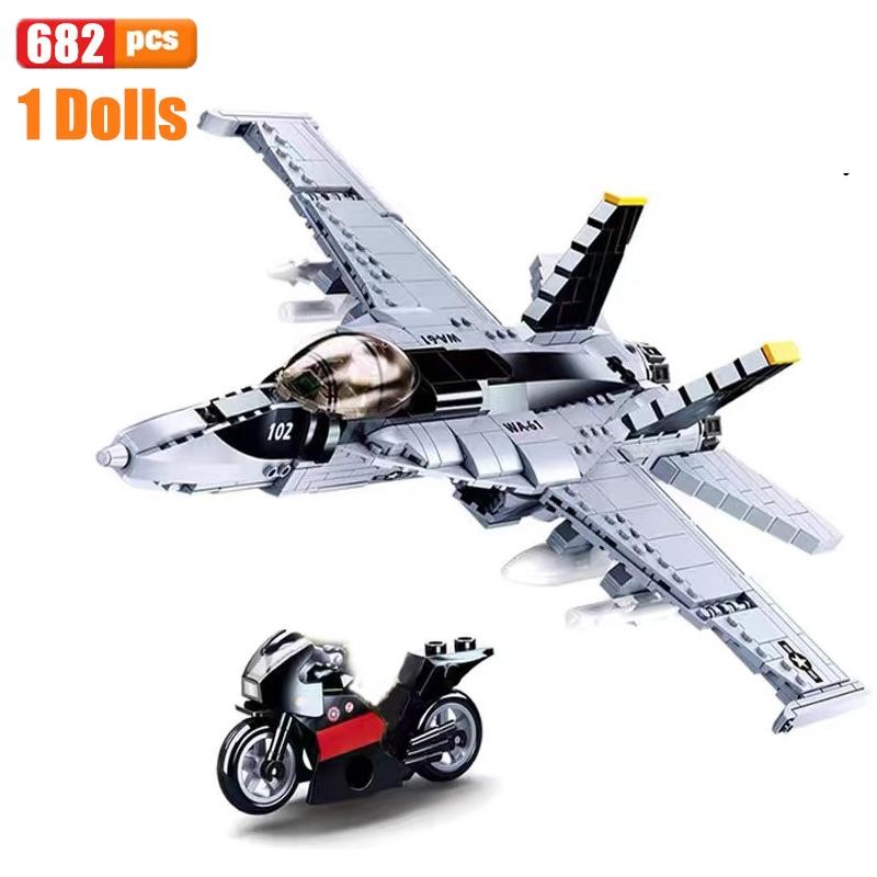 LEGO レゴ 互換 ブロック F/A-18 戦闘機 948ピース,組立 1:6 | LINE