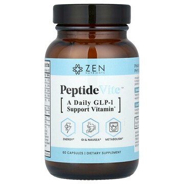 Zen Nutrients, PeptideVite™，60 粒膠囊