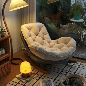 三夢懶人沙發可躺可睡搖搖椅秋冬款單人躺椅成人客廳陽臺家用休閑