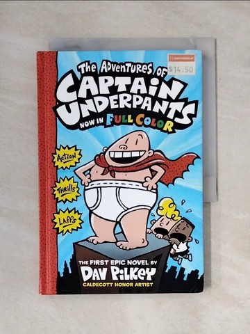 【書寶二手書T9／兒童文學_X9G】The Adventures of Captain Underpants_Pilkey, Dav