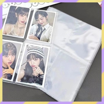 現貨+隔日達🤞A5卡冊補充內頁 活頁收納袋 透明卡冊內頁補充 卡冊補充頁 3吋小卡内頁 3寸内頁袋 名片 拍立得相冊内頁