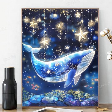 💛盒裝💛台灣現貨💛 新款5D鑽石畫 DIY鑽石貼畫 手工點鑽畫 大幅 鑽貼畫 滿鑽 水鑽 手作 黏鑽畫 立體貼鑽畫