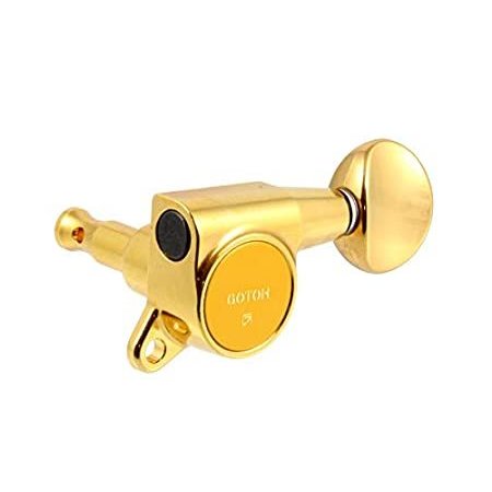 Gotoh Mini Tuning Keys 6-inline w Screws Gold Allparts TK-0760-002