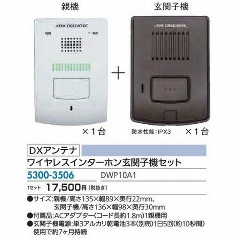 リフォーム用品 防犯 ここにも防犯 ワイヤレスインターホン ワイヤレスインターホン玄関子機セット 通販 Lineポイント最大0 5 Get Lineショッピング