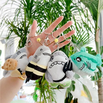傻B/鯊魚蜜蜂吊飾 諧音 諧音梗 搞笑 鯊魚/蜜蜂/傻瓜/傻叉 鯊魚寶寶 小蜜蜂 大白鯊 鯊bee 掛件 101