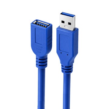 ZA USB3.2 Gen 1 5G Type-A to Type-A 公對母延長線 1.5M 適用MacBook/筆電/平板/手機/桌機/硬碟