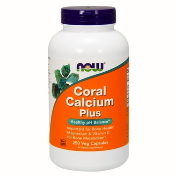 Coral Calcium Plus 250 Vcaps by Now Foods