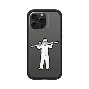 iPhone 15 Pro Max Mod NX 黑 - Abei - MaskBoy, 棍子與小鳥