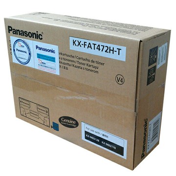 Panasonic國際牌 KX-FAT472H 原廠碳粉匣(三支裝) 適用：KX-MB2128TW、KX-MB2178TW【APP賺6%點數 領券最高折500】