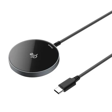 【amuok】Qi2 磁吸無線充電器帶線款 無線充 MagSafe 磁吸充電盤 磁吸式充電盤 台灣公司貨
