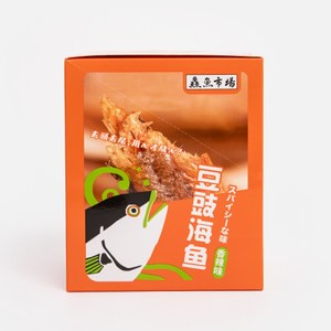 鱻魚市場手撕白帶魚(豆鼓海魚)22g*10