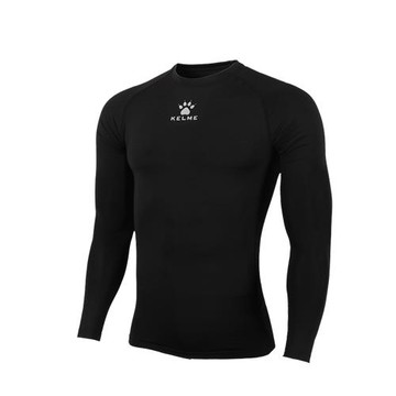 KELME卡爾美長袖緊身衣速干健身訓練服服男跑步運動春夏彈力