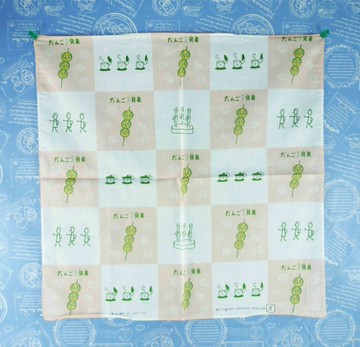 【震撼精品百貨】丸子三兄弟_だんご三兄弟-大方巾-小串粉