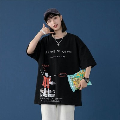 Tシャツ メンズ レディース トップス 男女兼用 夏tシャツ シンプルペアルックtシャツ 半袖 カップル ペアルック 可愛い お揃い 通販 Lineポイント最大get Lineショッピング