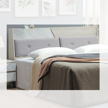 【顛覆設計】妮曼艾貓抓皮靠枕床頭箱(雙人5尺)