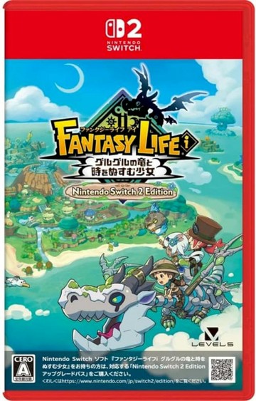 Nintendo Nintendo 任天堂 NS2 奇幻生活 i 轉圈圈的龍和偷取時間的少女 中文版