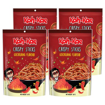 Koh-Kae 大哥 韓式辣醬風味脆脆條  4包  60g