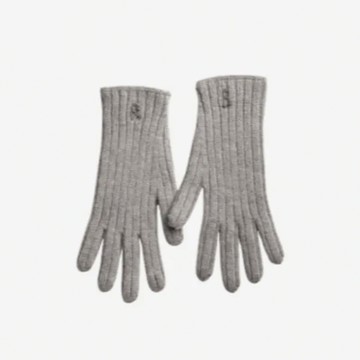 Ruslan Baginskiy RB字羊毛手套/灰色