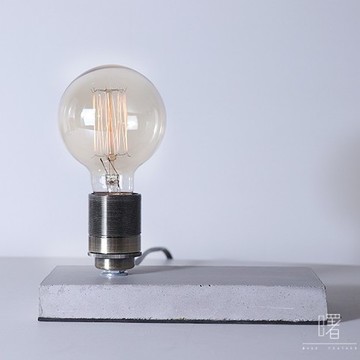 曙MUSE｜水泥長方文青桌燈  水泥 造型 桌燈 質感 Loft 工業風= 咖啡廳 民宿 餐廳 住家
