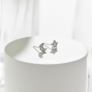 晚安星月・耳環