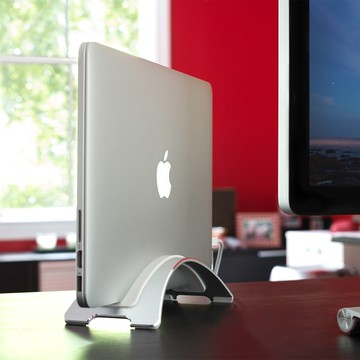 Twelve South BookArc 直立式筆電座 for MacBook - 銀色　適用 14 吋 MacBook Pro (M1 2021)