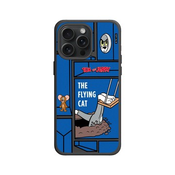 iPhone 15 Pro Max SolidX 黑 - 湯姆貓與傑利鼠 Tom and Jerry - The Flying Cat