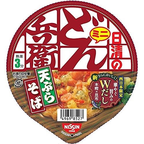 日清食品 どん兵衛 天ぷらそばミニ [西] 46g×12個