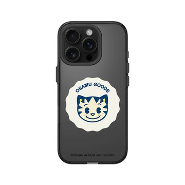 iPhone 16 Pro Clear (相機按鈕) 酷墨灰 - OSAMU GOODS - 經典復古系列-Cat