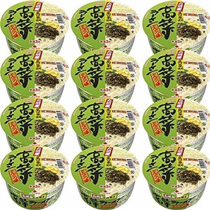 マルタイ 九州産高菜ラーメンとんこつ味 89G×12個