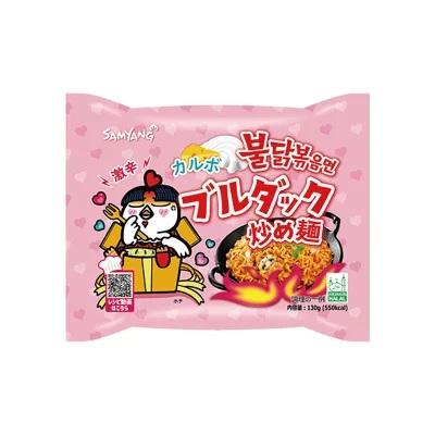 三養 カルボナーラブルダック炒め麺（袋）130g