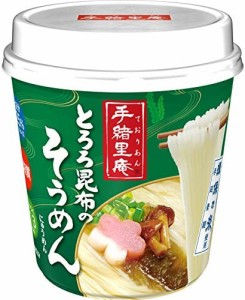 ニュータッチ 手緒里庵 とろろ昆布のそうめん 32g×6個