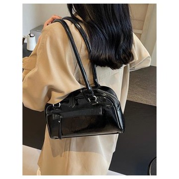 跨境外貿源頭工廠復古手提波士頓包通勤單肩包大容量質感大容量