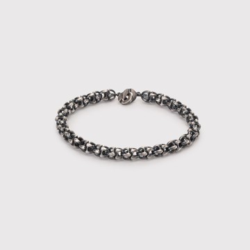 手工 925k 純銀手鍊 復古風格，耐用適合日常配戴