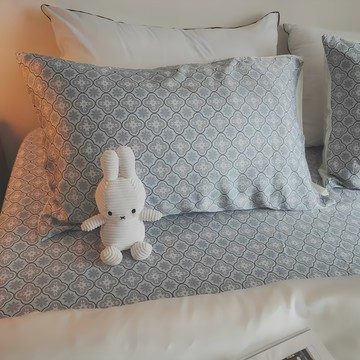 棉床本舖 100%天絲60支 加大床包組  床包 + 枕套 2個  床包186 x 180 x 35cm + 枕套75 x 45cm  歲月靜好