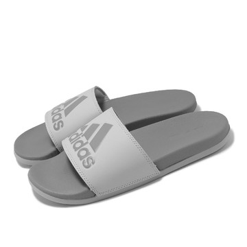 adidas 愛迪達 拖鞋 Adilette Comfort 男鞋 女鞋 灰 軟底 止滑 休閒鞋 涼拖鞋 IG1122