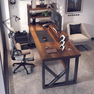 ??快速出貨?? 公司貨 電腦桌臺式子臥室小戶型書桌寫字桌競桌簡易辦公桌工作臺桌面