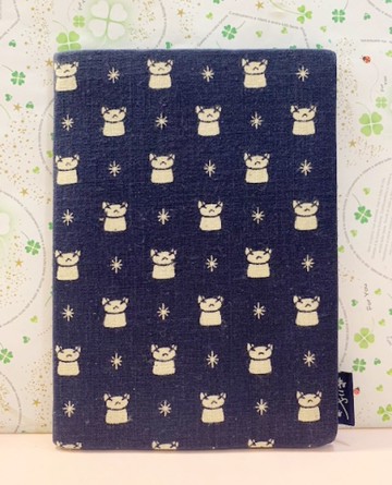 【震撼精品百貨】招財貓_招き猫~日本招財貓證件夾/收納套(日本製)-藍#11765