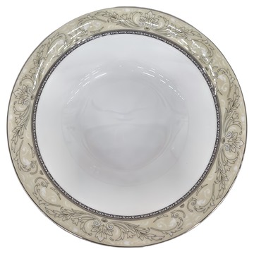 JUST HOME 高級骨瓷9吋大湯碗-凡爾賽  1個