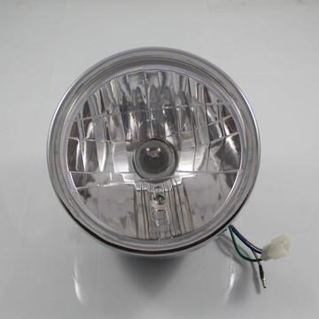 摩托車改裝巡航車太子車 街車 復古車改裝前大燈 頭燈