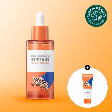 ROUND LAB Soybean Panthenol Ampoule 50mL Special Set (+Soybean Panthenol Cream 20mL)